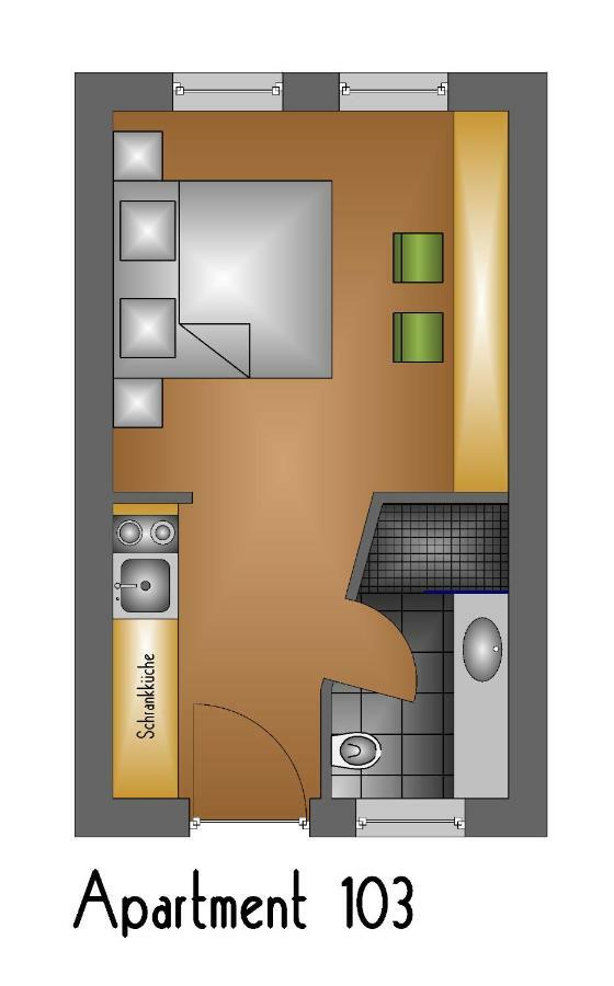 Apart-Hotel Heiligenthaler Hof Landau in der Pfalz Exteriör bild